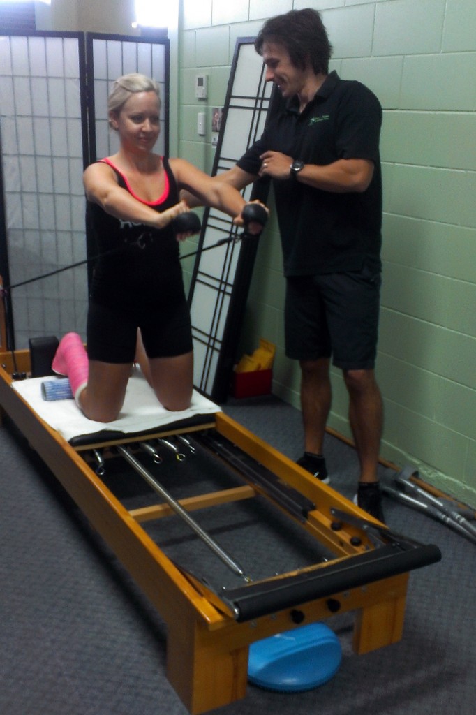 An accredited EP can assist with safe rehabilitation from injury through to full fitness